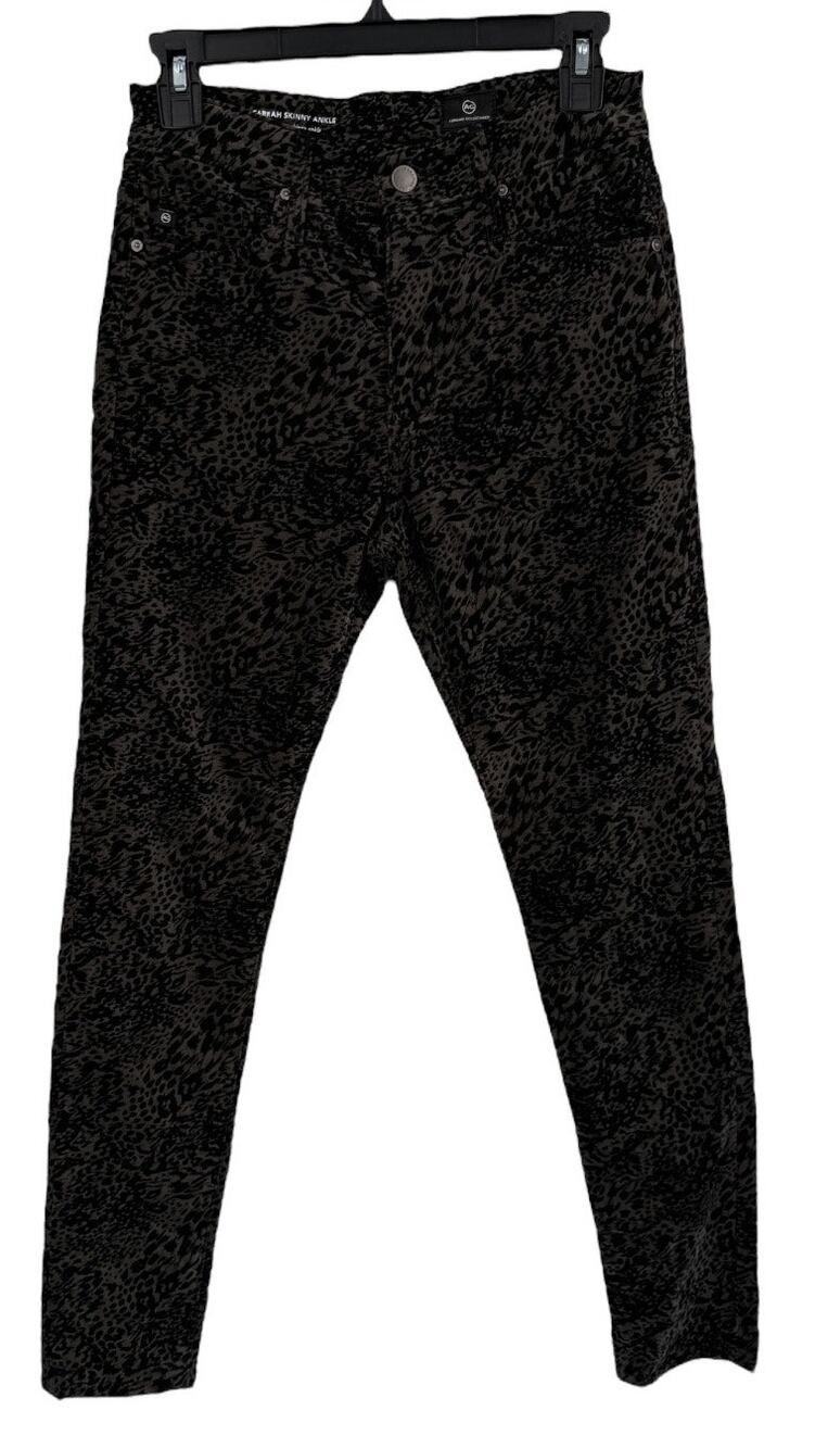 AG Adriano Goldschmied Jeans Farrah high rise skinny ankle velvet size 27